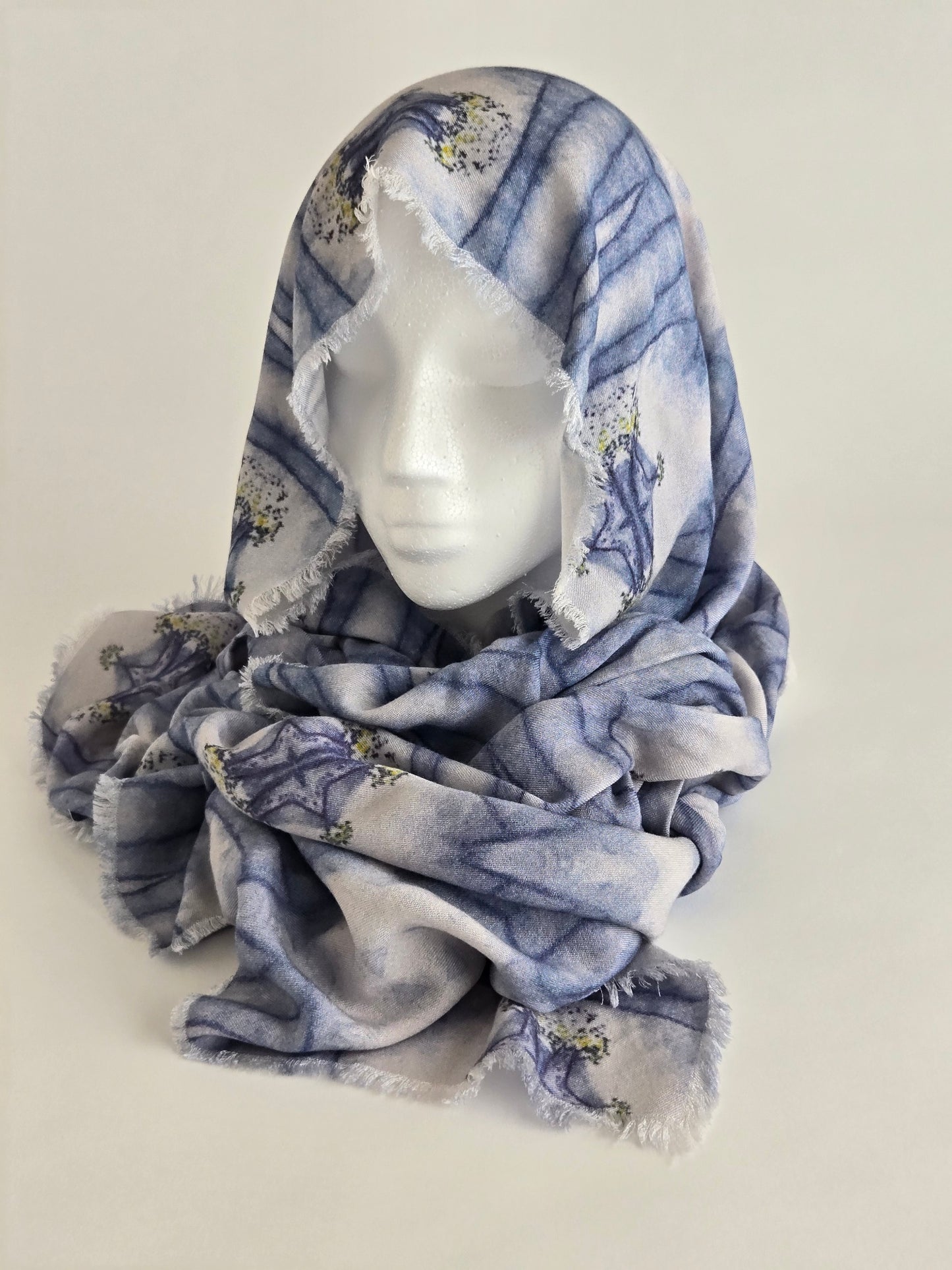 Lightweight Full Length Head Wrap