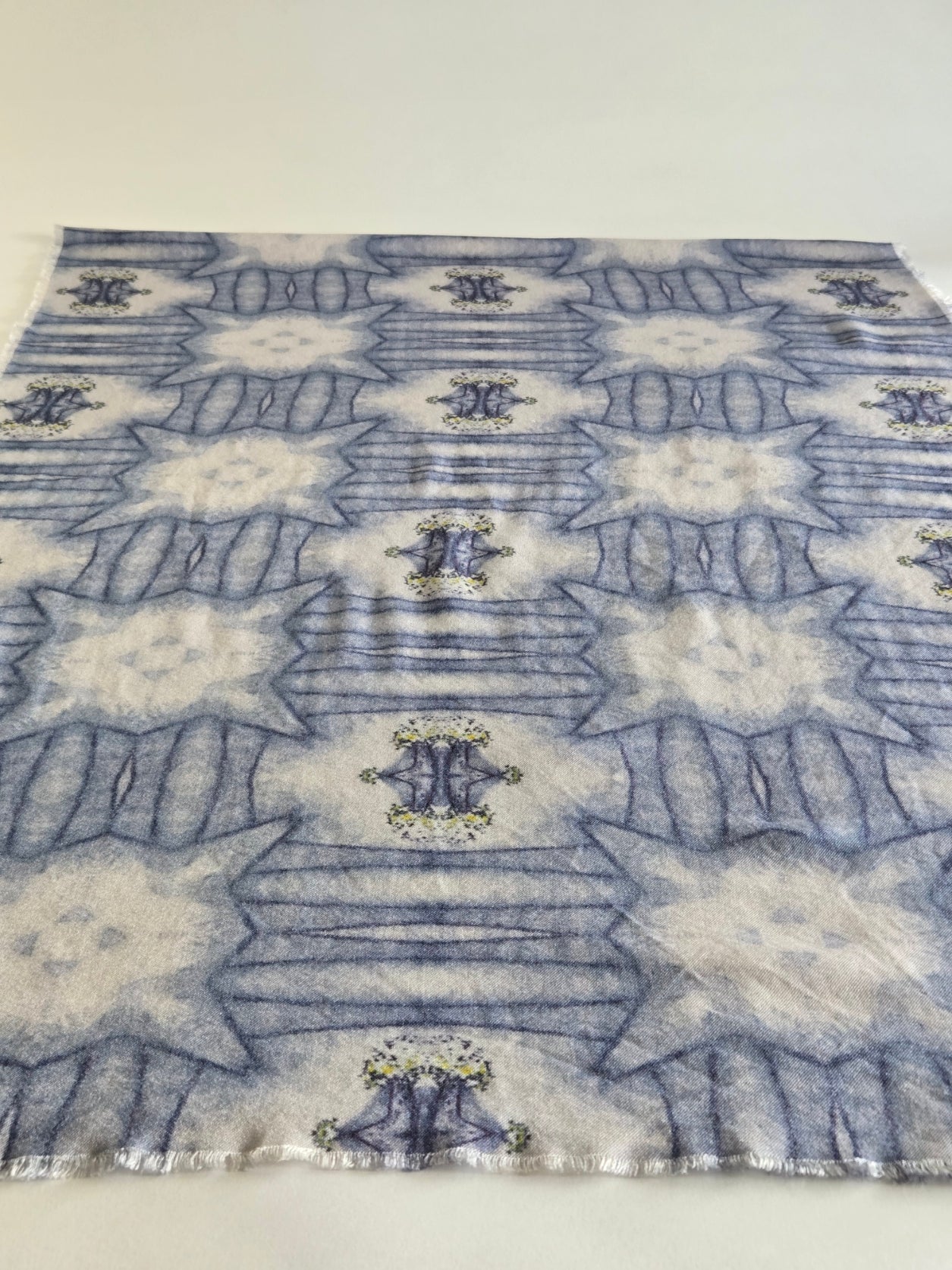 Unique pattern 26" wide x 70" long total
Photo displays wrap folded in half